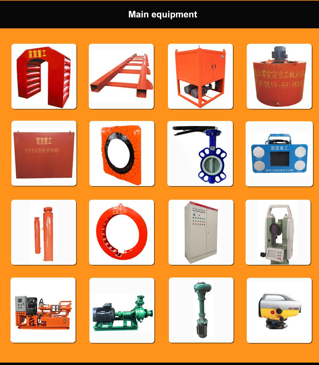 Npd Pipe Jacking Guide Boring Trenchless Drilling Rig/Slurry Balance Pipe Jacking Machine