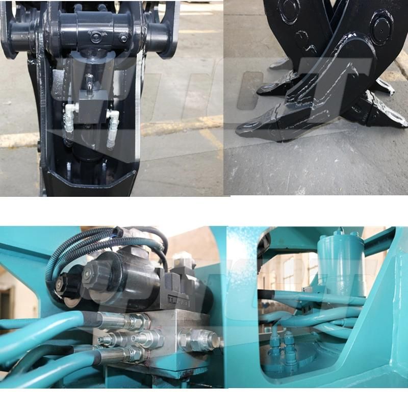 Ytct Hydraulic Log Forest Wood Grapple for Excavator