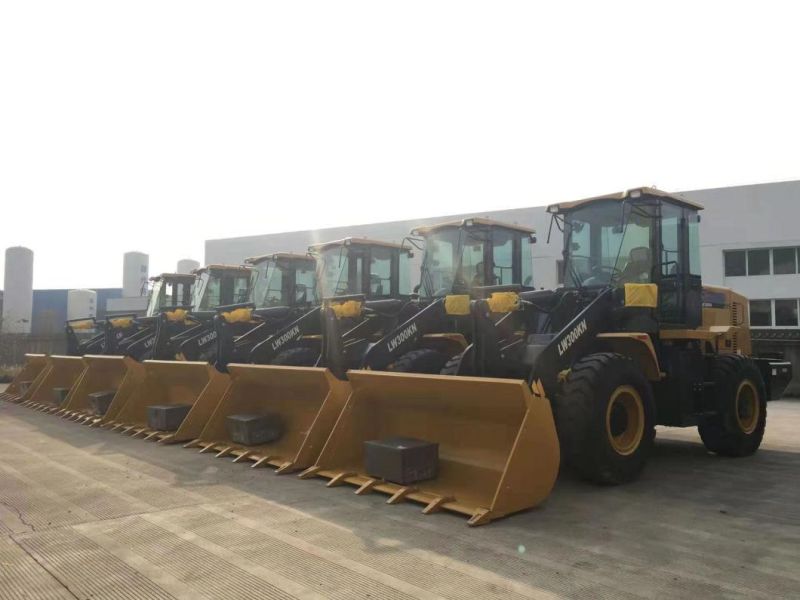 New 6 Tons Large Front End Small Wheel Loader Lw600kn