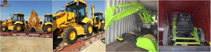 Chinese Jx45 RC Backhoe Wheel Loader with Excavator