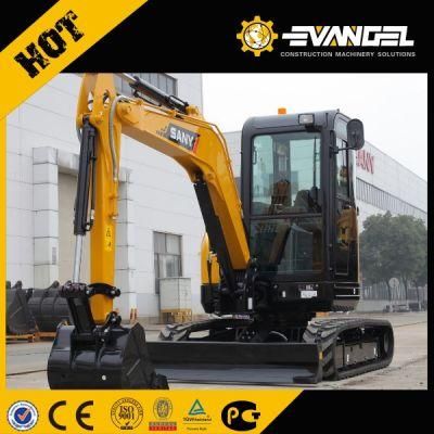 Sy35u Mini Excavator 3.5ton Hydraulic Excavator Small Crawler Excavator