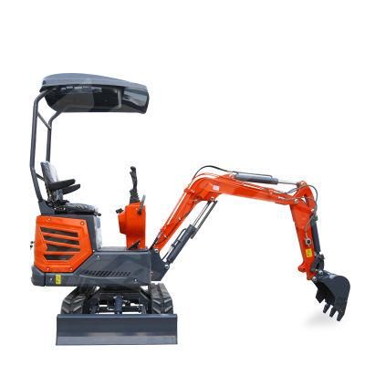 Mini Crawler Excavator with Cab China Diesel Excavators Free Shipping Multifunction Mini Digger