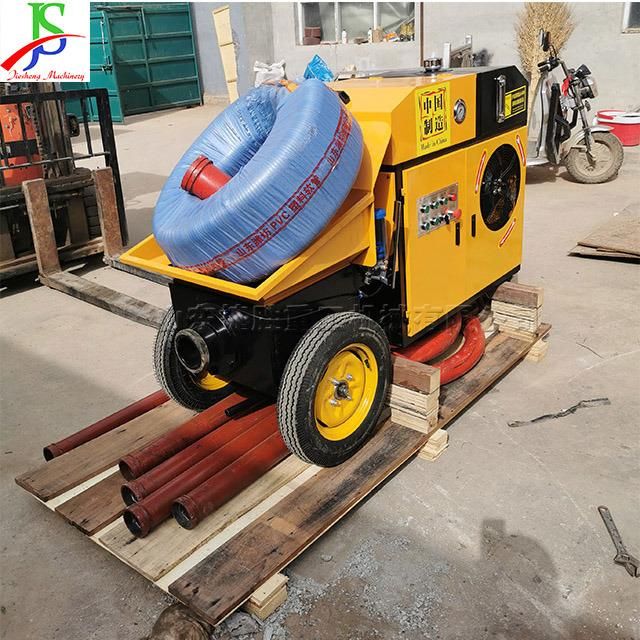 Hydraulic Slurry Secondary Pouring Pump Concrete Conveying Machine