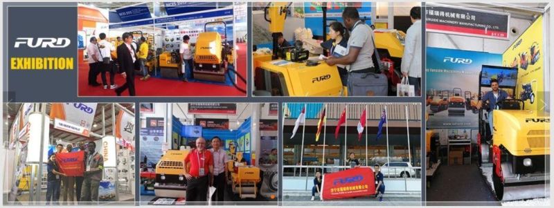 Double Drum Vibratory Roller Asphalt Paving Vibratory Roller Compaction Rollers for Sale Fyl-890