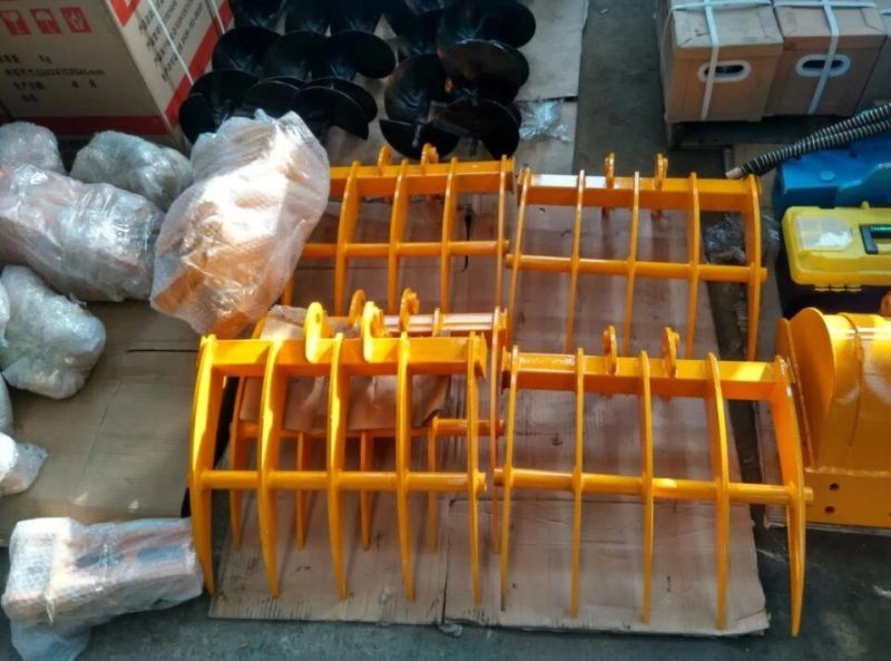 Xn08 Xn10 Crawler Mini Excavator with Bucket/ Auger / Gripper/ Raker