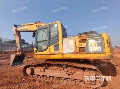 Used Mini Medium Backhoe Excavator Doushan PC200-8 Construction Machine Second-Hand