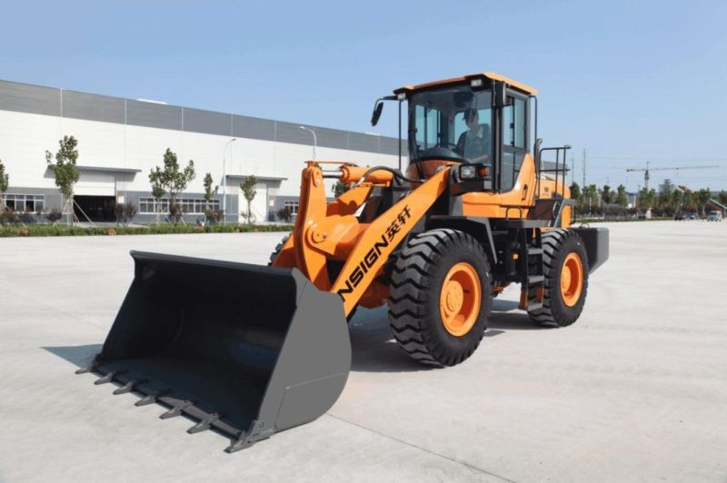 Ensign 3 Ton Front Wheel Loader with Mechanical Control