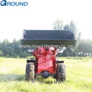 Mini Wheel Shovel Loader, 92kw engine agricultural used loader with cheap price
