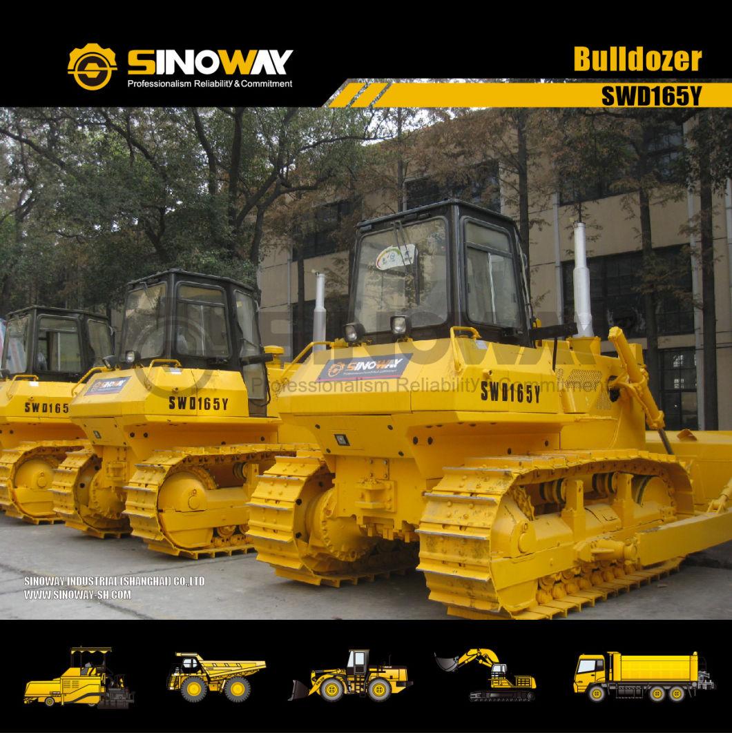 Factory Price 165HP Dozer Bulldozer with Rear Ripper