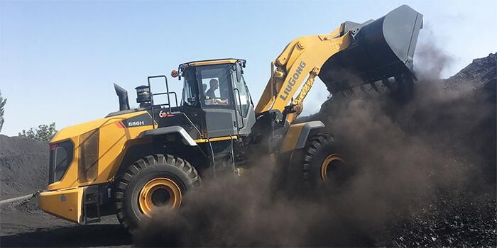 Liugong 8 Ton 886h Front Wheel Loader with Cummins Engine for Sale