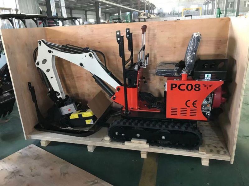 Loader Machine Mini Backhoe Excavator Digging Machine Gasoline
