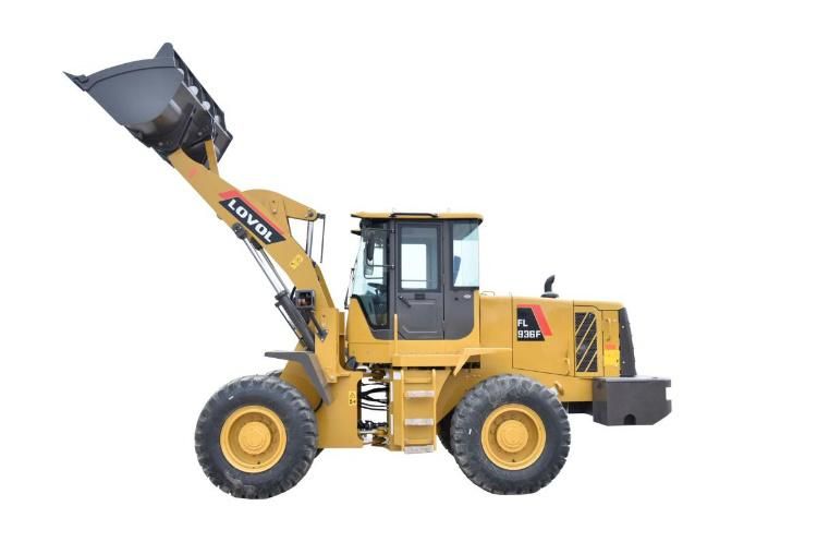 FL936f Cheap 3t Mini Wheel Loader for Sale by Lovol Manufacturer