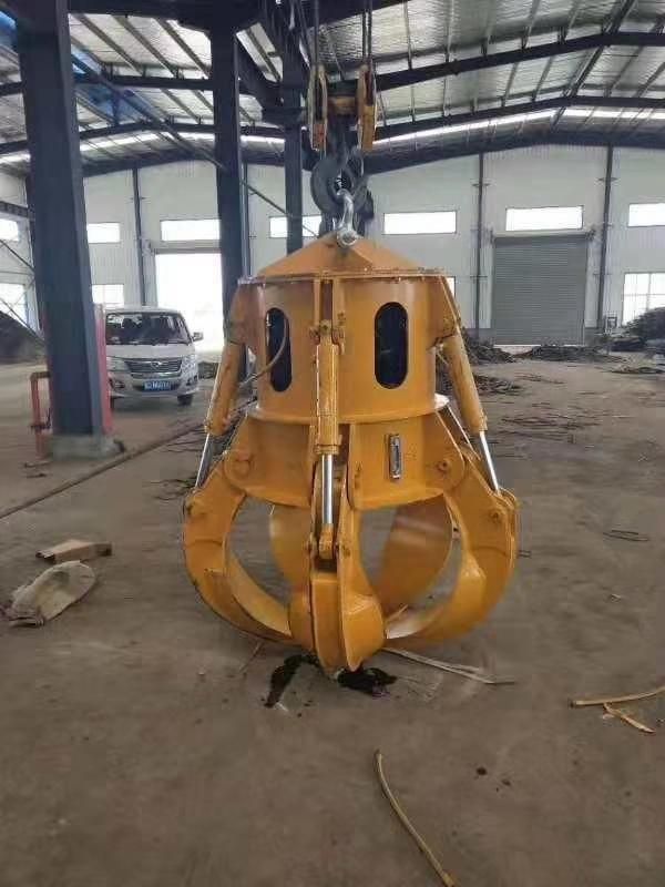 30t General Industrial Explosion Proof Travelling Mobile Workshop Double Girder Beam Overhead Bridge Crane with Grab Bucket by Professional Design