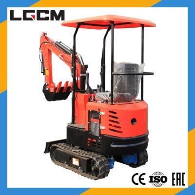 Lgcm 1 Ton New China CE ISO Small Digger Hydraulic Crawler Mini Excavator with Cheap Factory Price