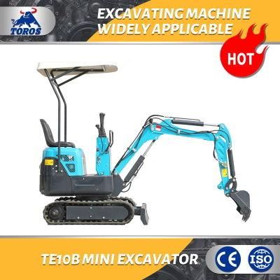 Best Selling Chinese Mini Garden Excavators 1 Ton for Sale Hitachi