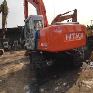Used Hitachi Crawler Walking Excavator/Secondhand Hydraulic Excavator (EX200-2)