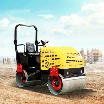 2 Ton Double Drum Road Roller, with Double Drive Hydraulic Rotation