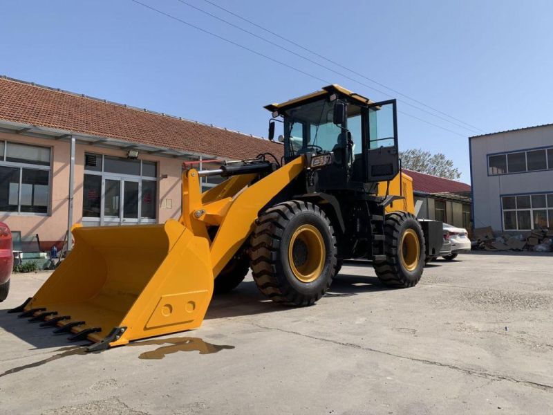 1.5 Tone Compact 0.85 Cbm Small Mini Wheel Articulating Loader for Sale