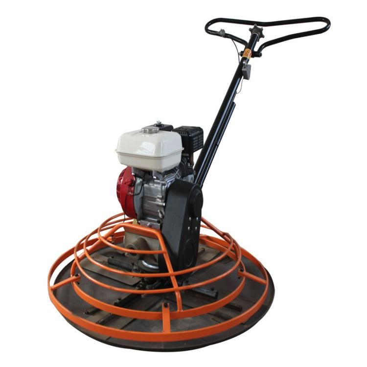 Driving Power Trowel Machine Ride