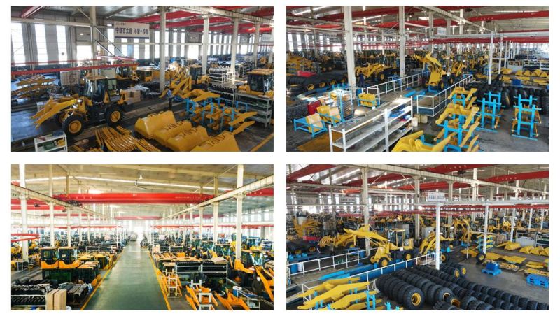 Customized Lugong Zl20 Wheel Loaders for Quarry