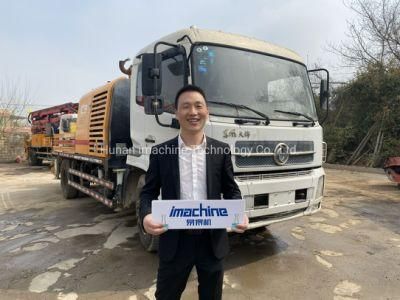 Second Hand Used Concrete Machinery Sy10020 Truck-Mounted Line Pump Hot Sale