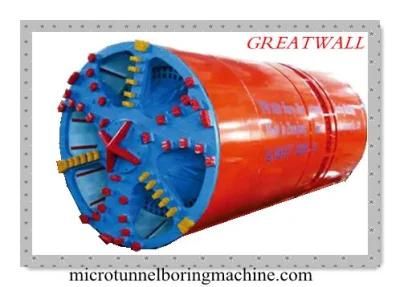 Npd 1400 Slurry Balance Microtunneling Boring Machine Pipe Jacking Machine