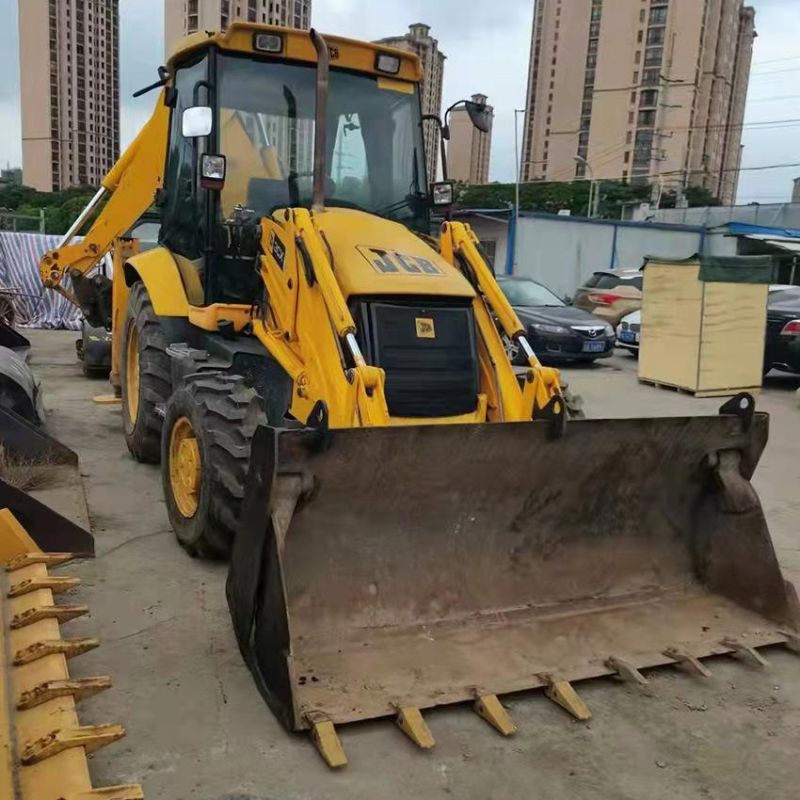 Jcb3cx Used Backhoe Loader 1.1cbm Wheel Loader