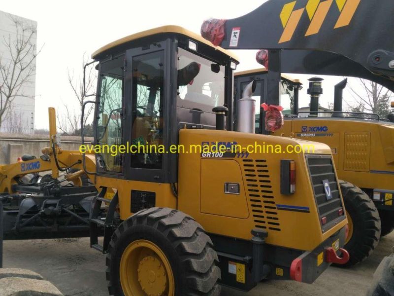 Road Construction Machine 100HP 7ton Small Motor Grader Gr100