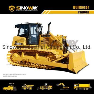 160 HP Wide Track Bulldozer Wetland Crawler Tractor Bulldozer