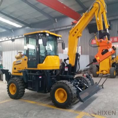Multi-Functional Japan Used Mini Undercarriage Wheel Excavators Breaker for Sale