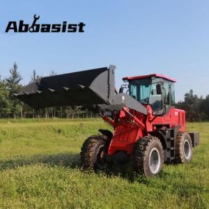 AL32 New 3200kg Wheel Loader Hoflader Radlader Payloader Machine for Farm Garden Use