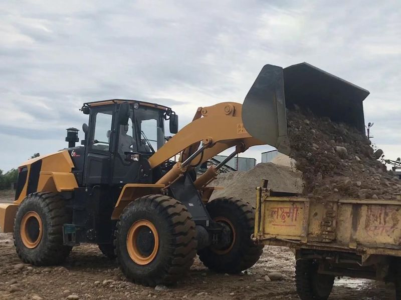 Heavy Duty Handle Machine 15ton Big Bucket Wheel Loader 848h with High Quality