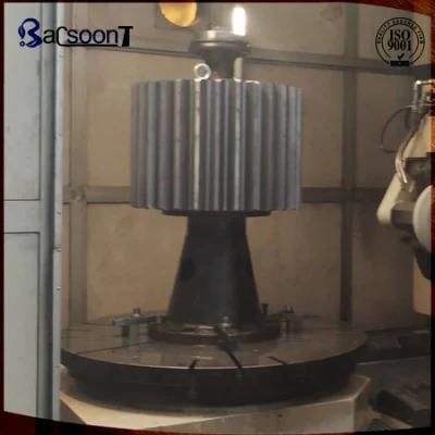 CNC Lathe Machining Forging Steel Rotary Kiln Double Helical Customized Mechanical Gears Forged Crown Pinion Gear
