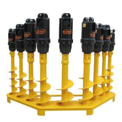 High Performance Earth Auger Post Hole Digger with Durable Drill Bit for Skid Steer Loader