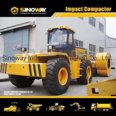 Three Sided Tow Behind Impact Roller Rapid Impact Roller for Harbour and Airport Construction