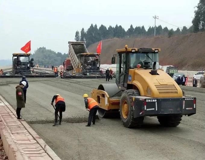 Chinese Factory Rg163xsj Roller Compactor 16 Ton Hydraulic Single Drum Vibratory Road Roller