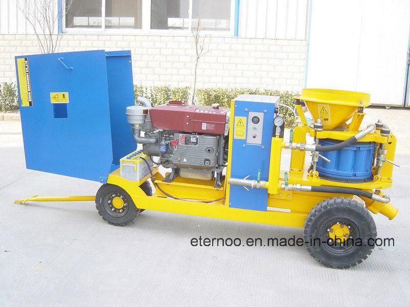 Pz-5 Dry Type Concrete Spraying Machine with Diesel Engine