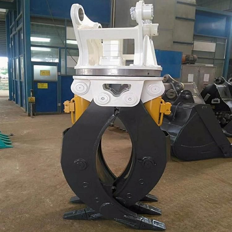 Hydraulic Small Log Grapple Loader Rotating Grapple