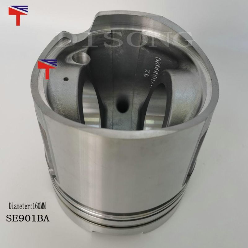 High-Performance Diesel Engine Engineering Machinery Parts Piston Se901ba for Engine Parts 4000 Generator Set Diameter 160mm