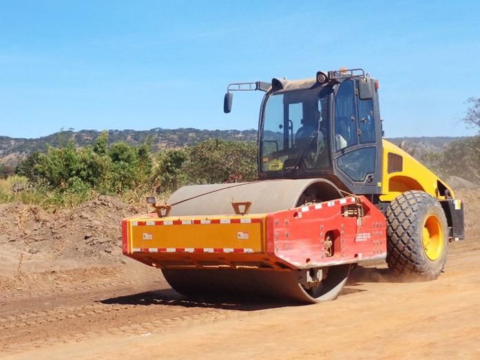 Road Roller China Suppliers Single Drum Vibratory Road Roller for Construction Subject