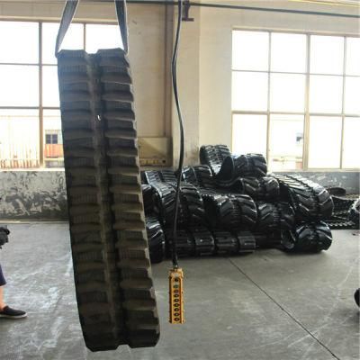 Black Rubber Tracks Y260*96 *38 for Mini Excavators Yanmar B19