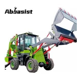 ISO SGS CE OEM AL16-30 Compact Shovel Front Mini Loaders Towable Backhoe