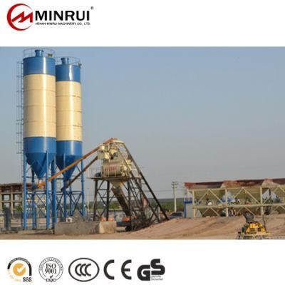 Minrui Group 75m3/H Foudation Free Concrete Mixing Batching Plant