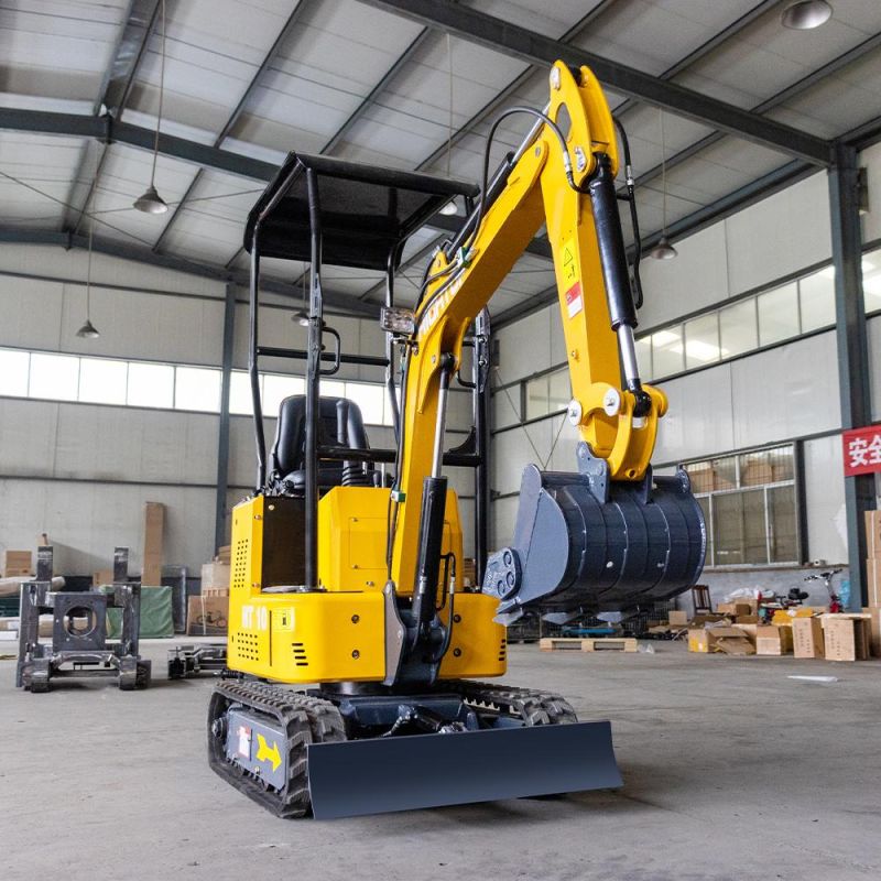 Made in China Towable Mini Excavator Crawler Digger Machine for Sale