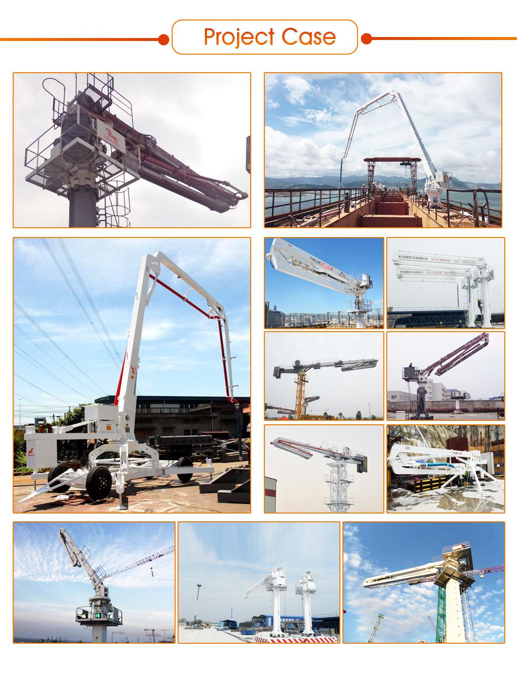 High Quality Mixing Concrete Placing Boom Specialized for Climbing Formwork -21m