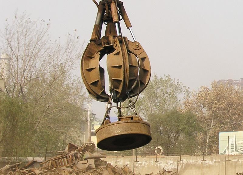 China Wzyd46-8c Bonny 46 Ton Hydraulic Material Handler with Magnet Devices