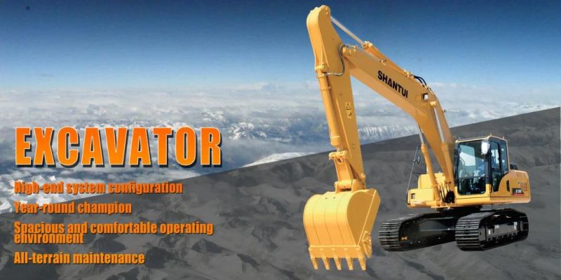 China Brand Shantui Construction Machinery Equipment New Crawler Excavators Shantui 20ton Hydraulic RC Crawler Track Excavator Machine Se210 Se210-9 for Sale