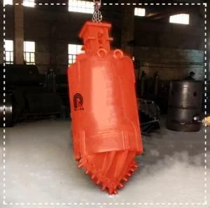 High Efficiency and Easily Unloading Clam Drilling Bucket