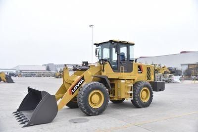Oriemac 3ton 1.9m3 Pilot Loader with A/C Loader FL936f Small Wheel Loader for Sale Front Loader Small Garden Tractor Loader