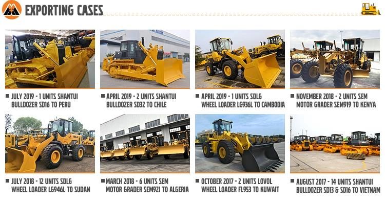 Hot Sell 5 Ton Wheel Loader with Rock Bucket Chinese Cheap 2ton Wheel Loader Price